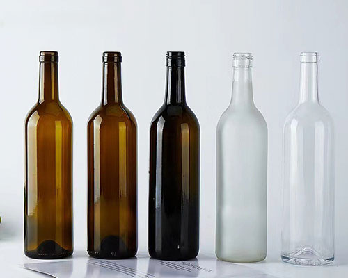 Empty Glass Wine Bottles