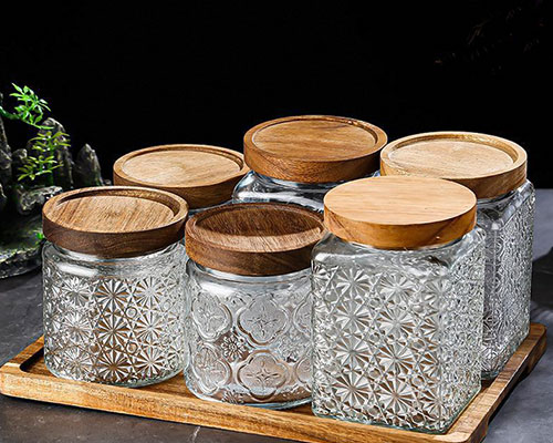 Food Storage Jars with Lids