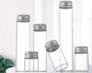 Glass Storage Bottles With Lids