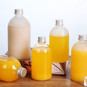 Orange Juice Glass Bottle