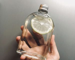 12 Oz Glass Juice Bottle