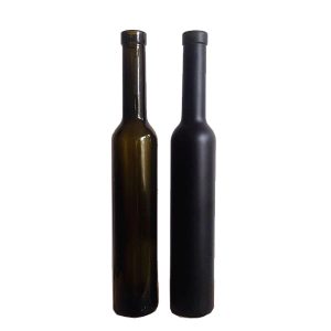 375ml Black Glass Ice Wine Bottles