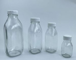 Glass Milk Bottles For Sale