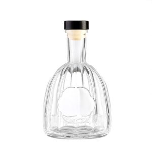 Glass Whiskey Bottle