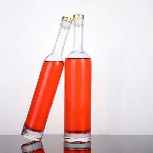 Ice Wine Clear Glass Bottles