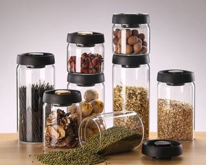 Vacuum Seal Glass Storage Containers