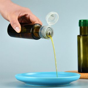 100Ml Glass Olive Oil Bottle with Pourer