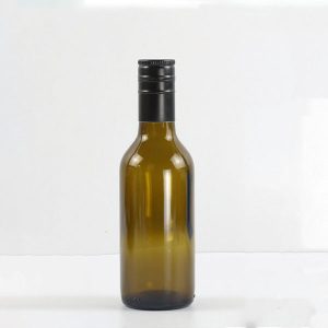 187Ml Glass Wine Bottle with Cap