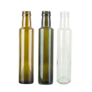 250ml Round Glass Olive Oil Bottles