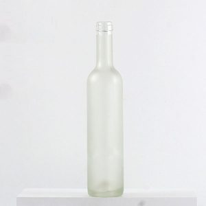 500Ml Frosted Glass Wine Bottle