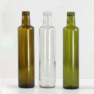 500ml Round Glass Oil Bottles Bulk
