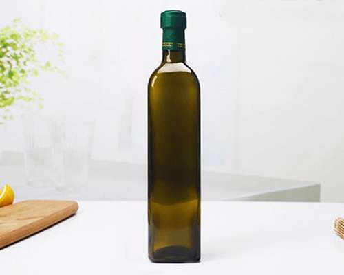 750ml Square Amber Bottle for Olive Oil