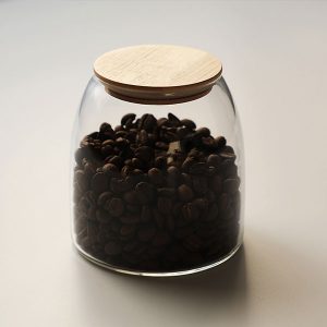 Borosilicate Glass Food Jar With Lid