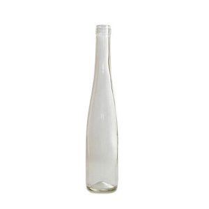 Clear Glass Wine Bottle