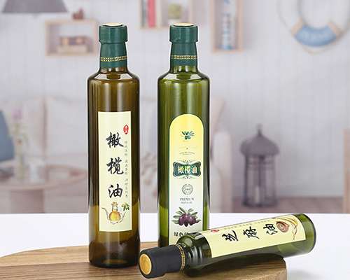 Custom 500Ml Glass Olive Oil Bottles