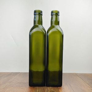 Dark Green Olive Oil Bottles 500Ml