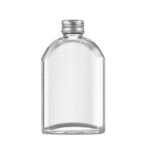 Flat Glass Flask