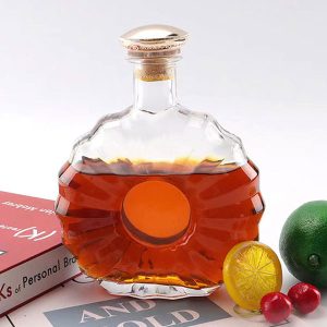 Glass Alcohol Decanter Bottle