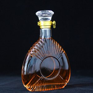Glass Alcohol Decanter With Stopper