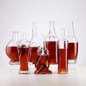 Glass Brandy Bottles