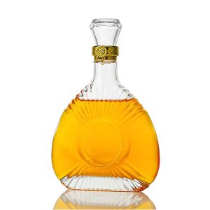 Glass Liquor Decanter With Stopper