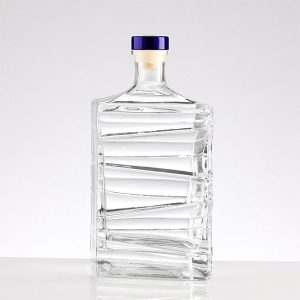 Glass Spirit Bottle with Stopper