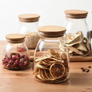 Glass Tea Jars With Lids