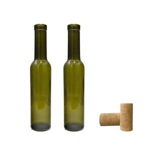 Glass Wine Bottle with Cork