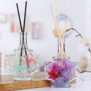 Maple Leaf Glass Diffusion Bottles