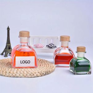 Mini Glass Liquor Bottles with Cork