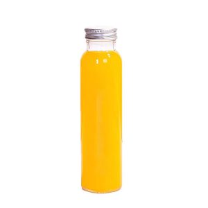 Reusable Glass Juice Bottle