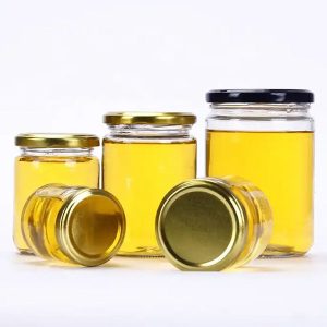 Round Honey Jars