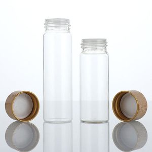 Tall Glass Tube Bottles