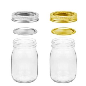 Glass Mason Jars With Lids