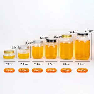 Glass Mason Jars for Honey
