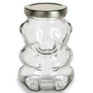 Bear Glass Storage Jars