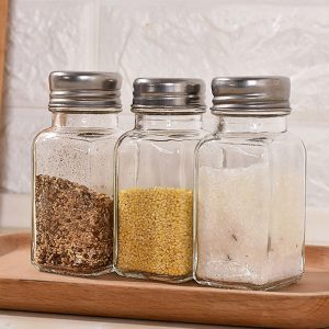 Glass Spice Jars With Shaker Tops