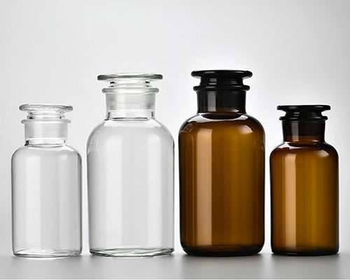Glass Reagent Bottles with Stopper