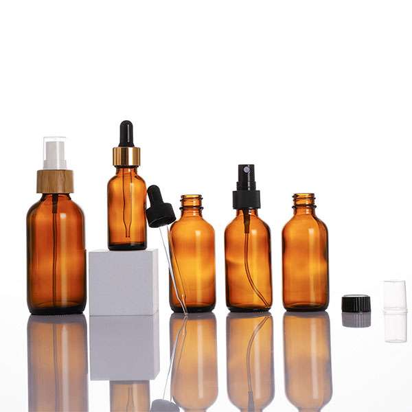 Amber Medicine Bottles