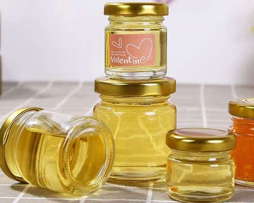 Custom Round Honey Jars