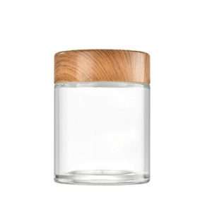 Round Glass Honey Bottle