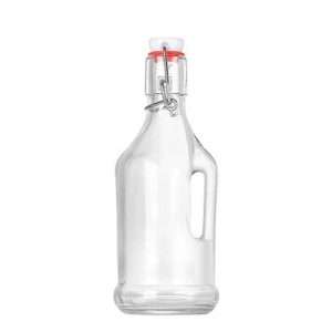 Swing Top Glass Bottle with Handle