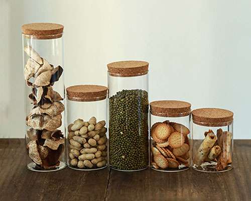 Glass Food Storage Canisters