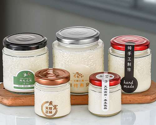 Custom Glass Honey Jars With Lids