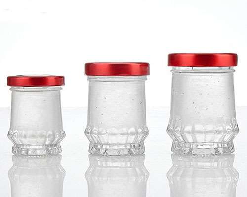 Food Glass Jars With Metal Lids