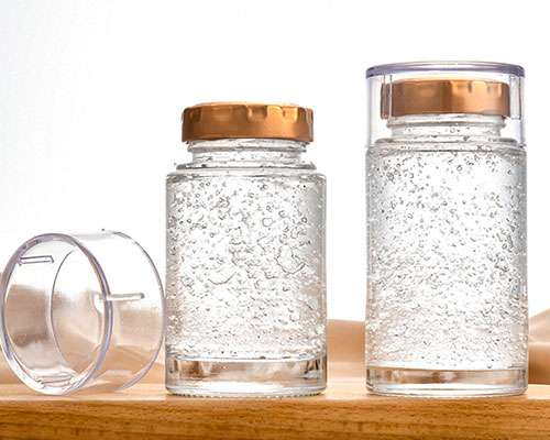 Glass Bird's Nest Jars With Cover