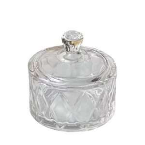Glass Canister With Glass Lid