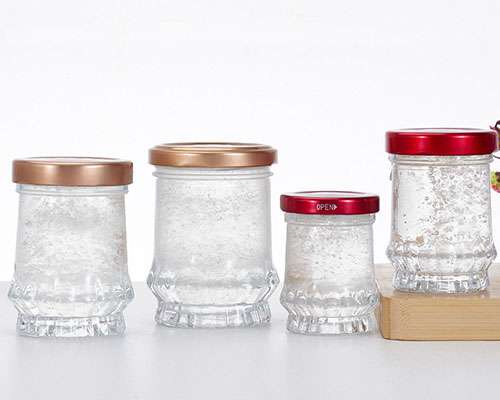 Glass Food Storage Jars With Metal Lids