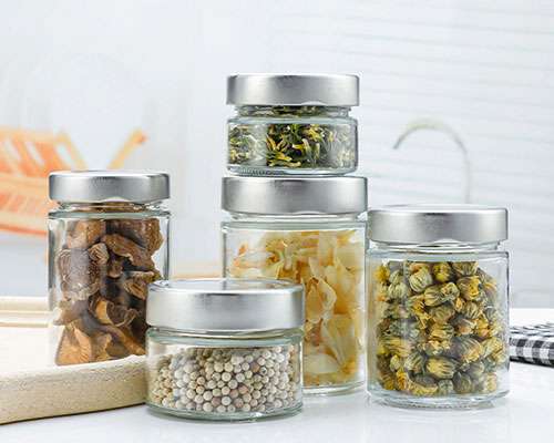 Glass Jars For Dry Food Storage