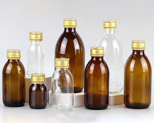 Glass Medicine Bottles in Bulk